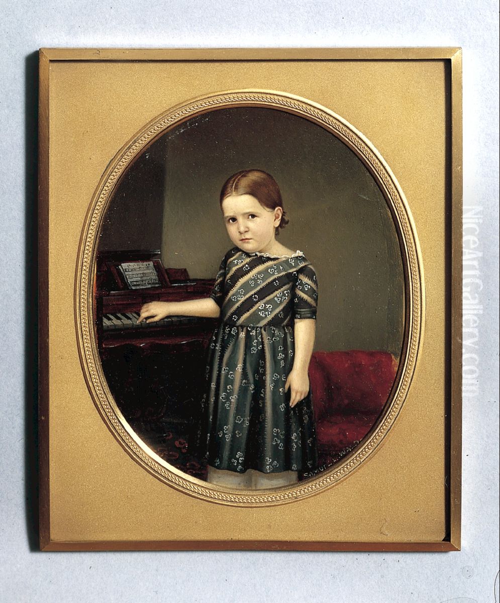 Portrait of a Girl Oil Painting by Samuel Lovett Waldo