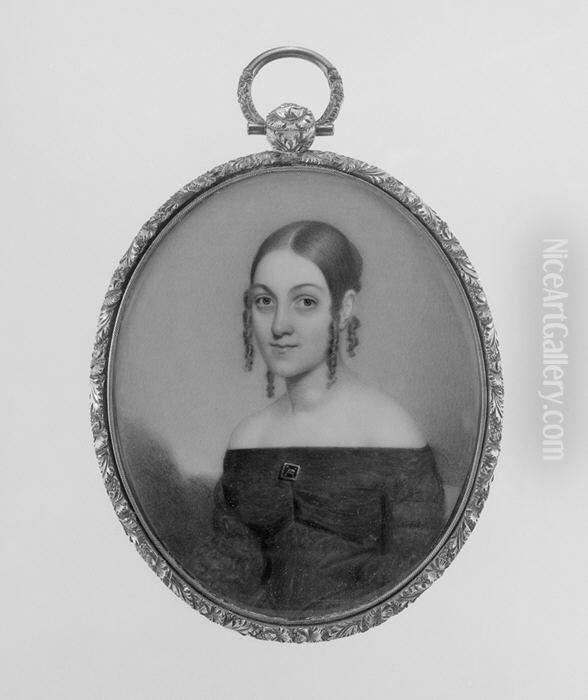 Mrs. McKinley Oil Painting by Thomas Seir Cummings