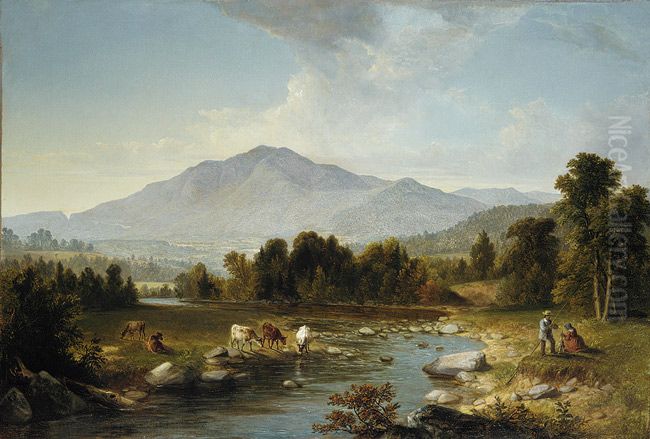 Shandaken Mountains Oil Painting by Asher Brown Durand