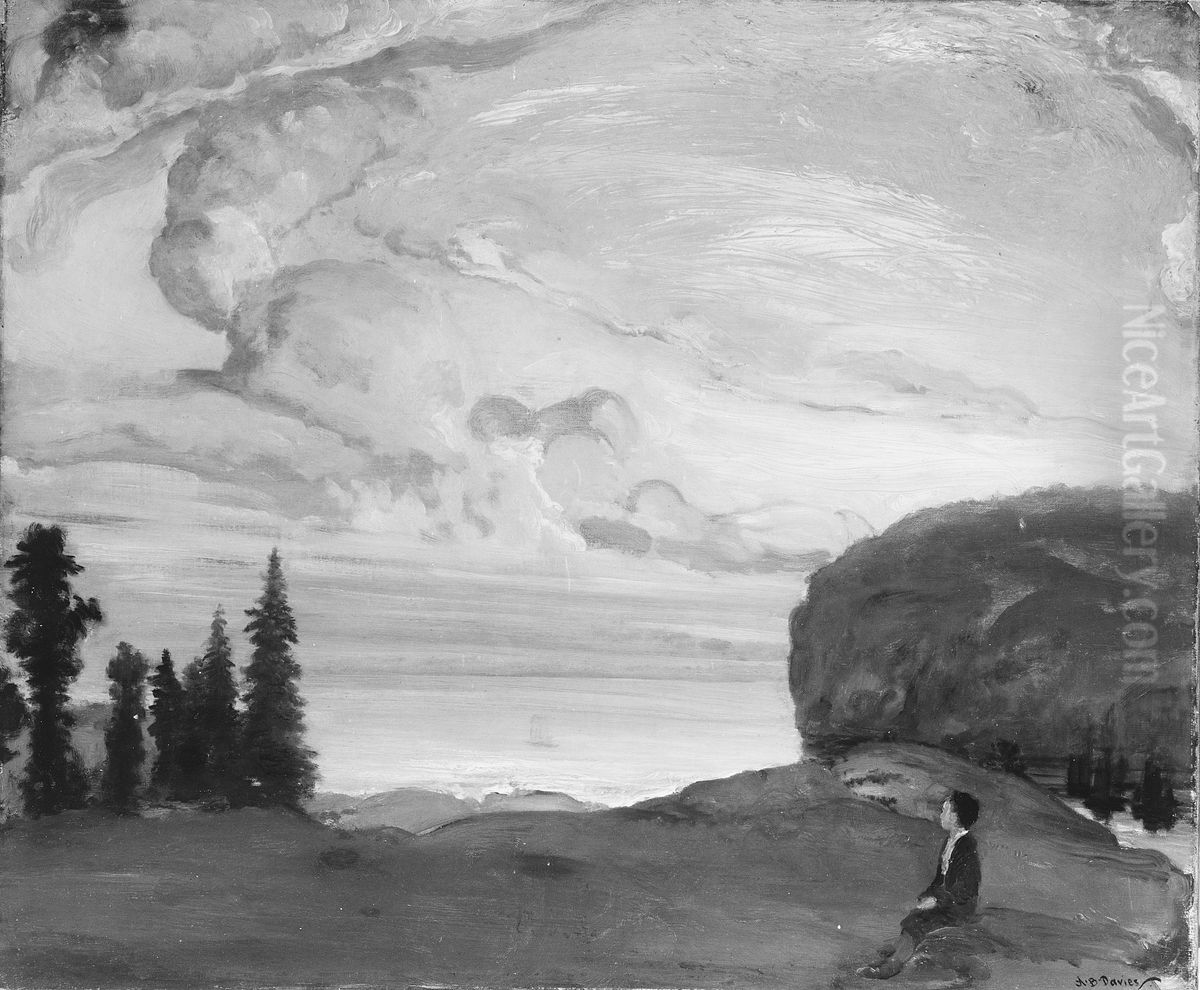 Visions of the Sea Oil Painting by Arthur Bowen Davies