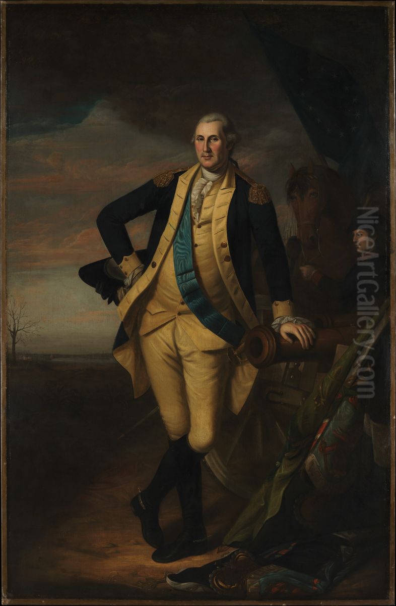 George Washington Oil Painting by Charles Willson Peale