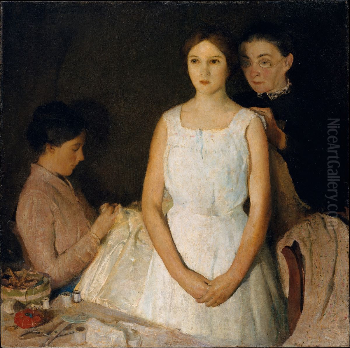 The Trousseau Oil Painting by Charles Hawthorne