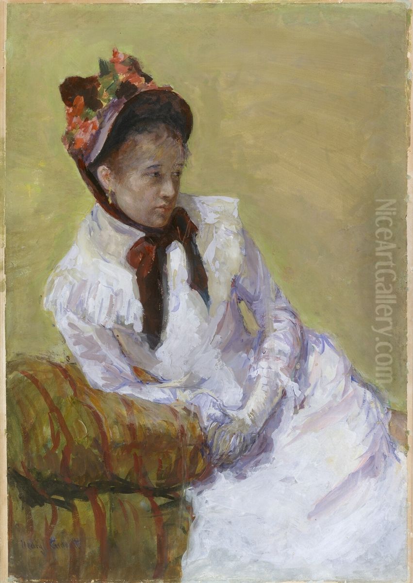 Self-portrait Oil Painting by Mary Cassatt