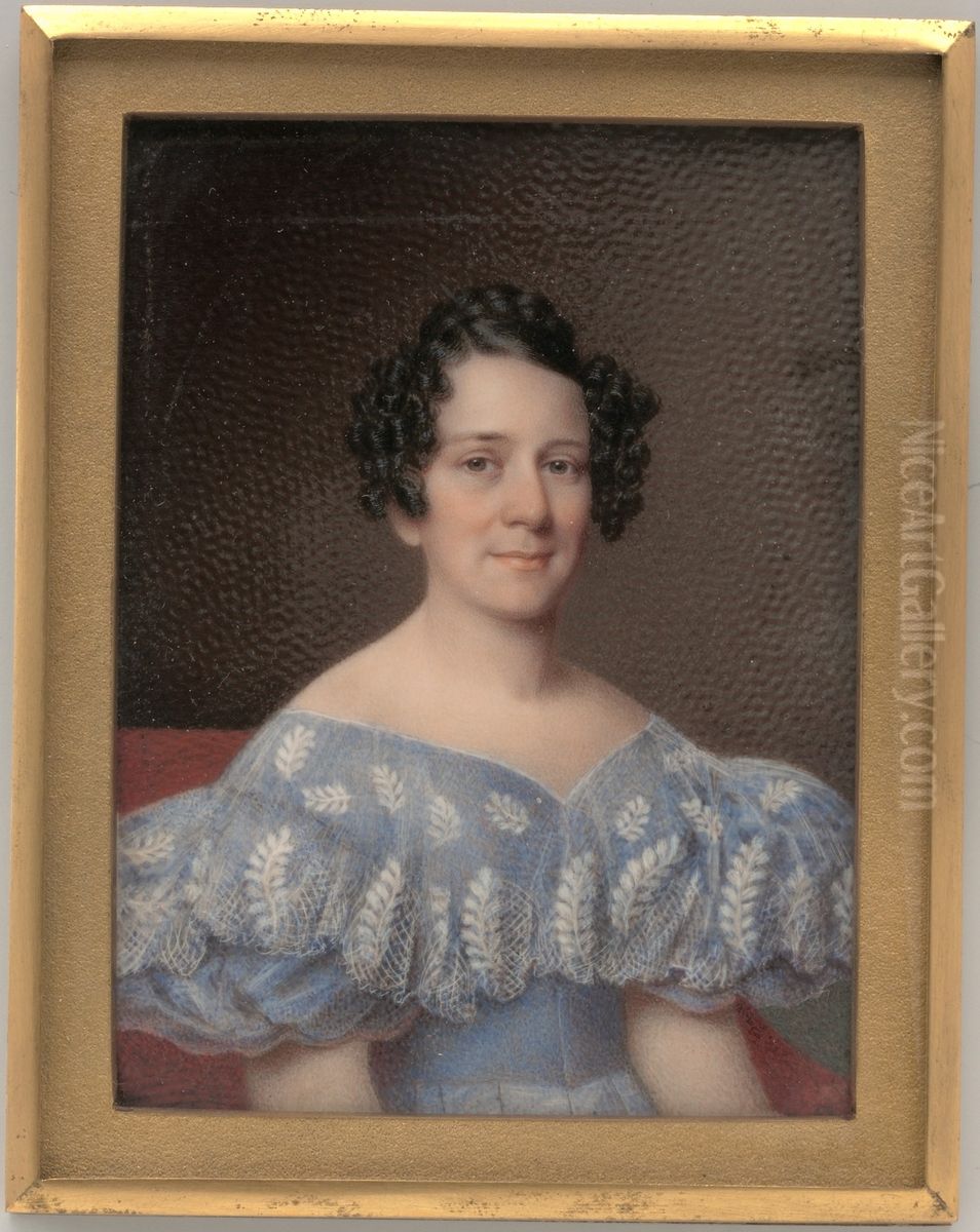 Portrait of a Lady Oil Painting by Alvan Clark