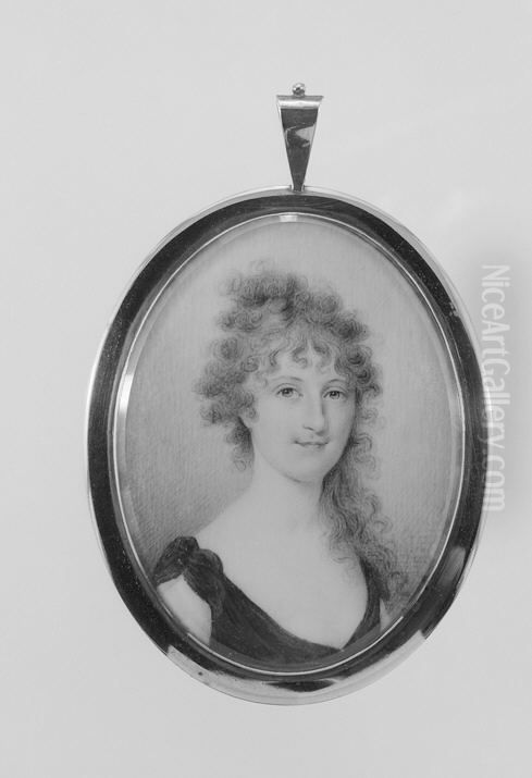 Portrait of a Lady Oil Painting by James Peale