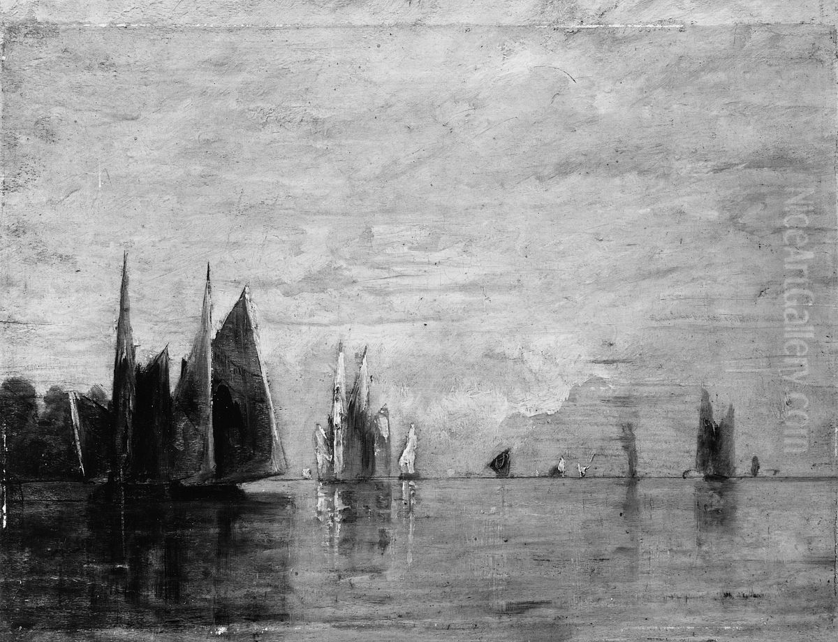 Early Morning-Venice Oil Painting by William Gedney Bunce