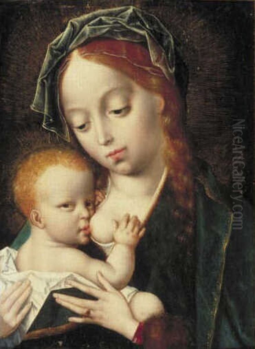 Madonna met kind Oil Painting by Joos Van Cleve