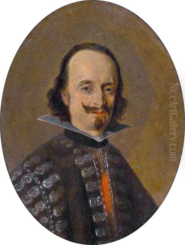 Portrait of Don Caspar de Bracamonte y Guzman Oil Painting by Gerard Ter Borch