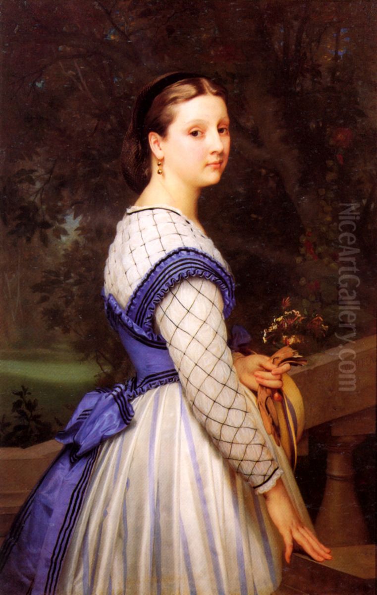 The Countess de Montholon Oil Painting by William-Adolphe Bouguereau