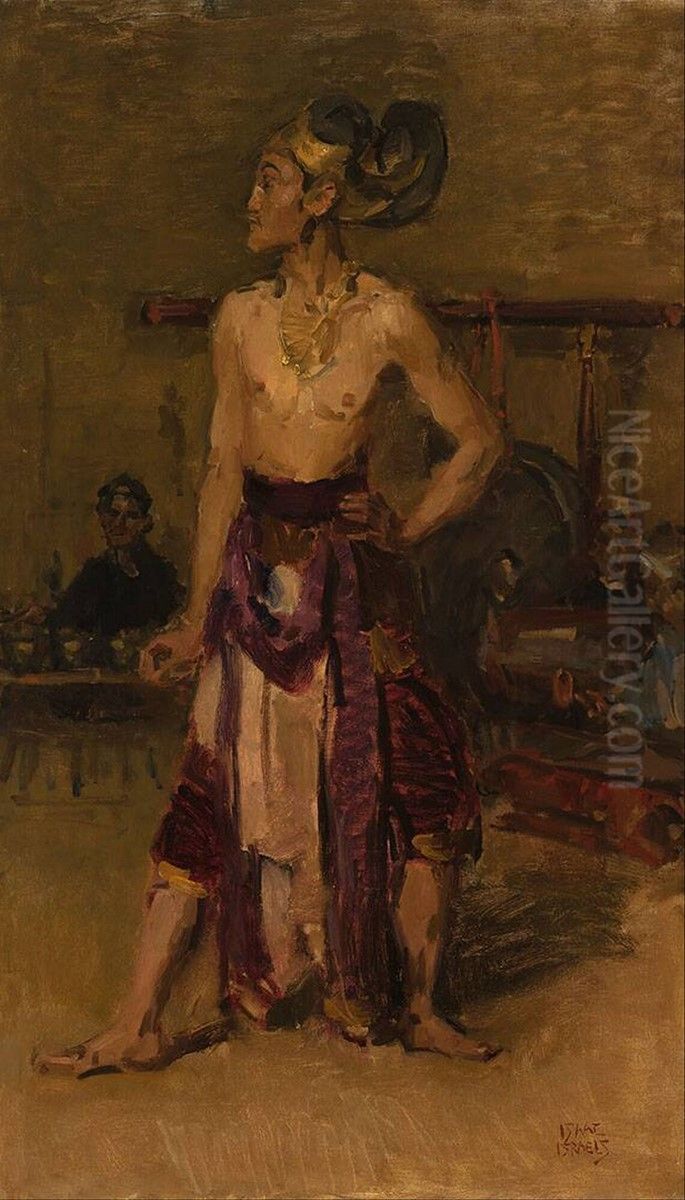 Dancer from Java Oil Painting by Isaac Lazarus Israels