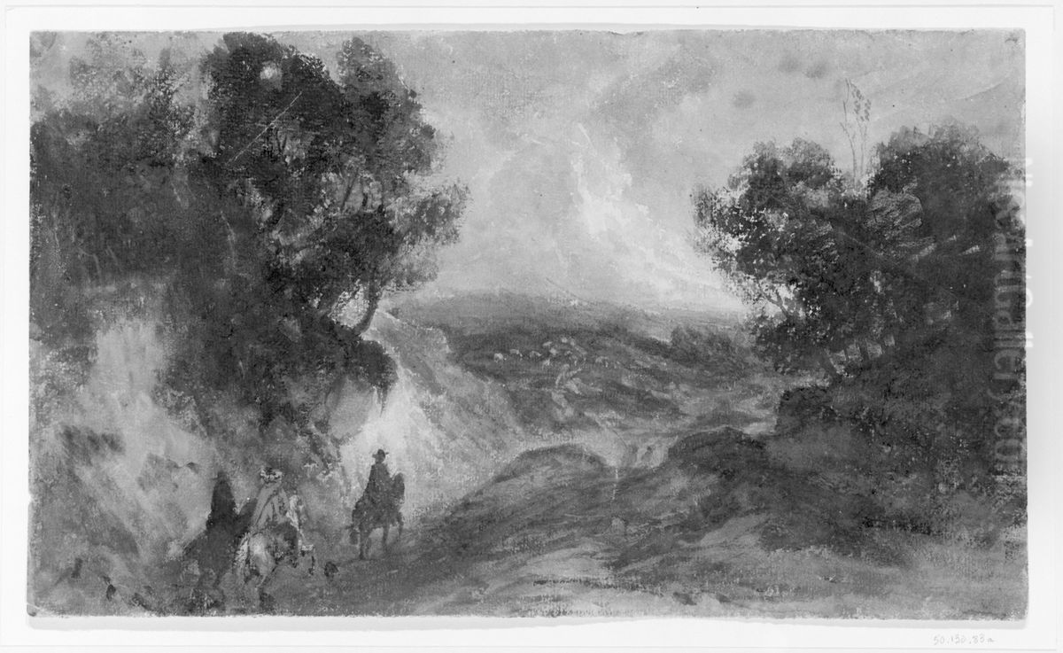 Riders on the Heath Oil Painting by John Singer Sargent