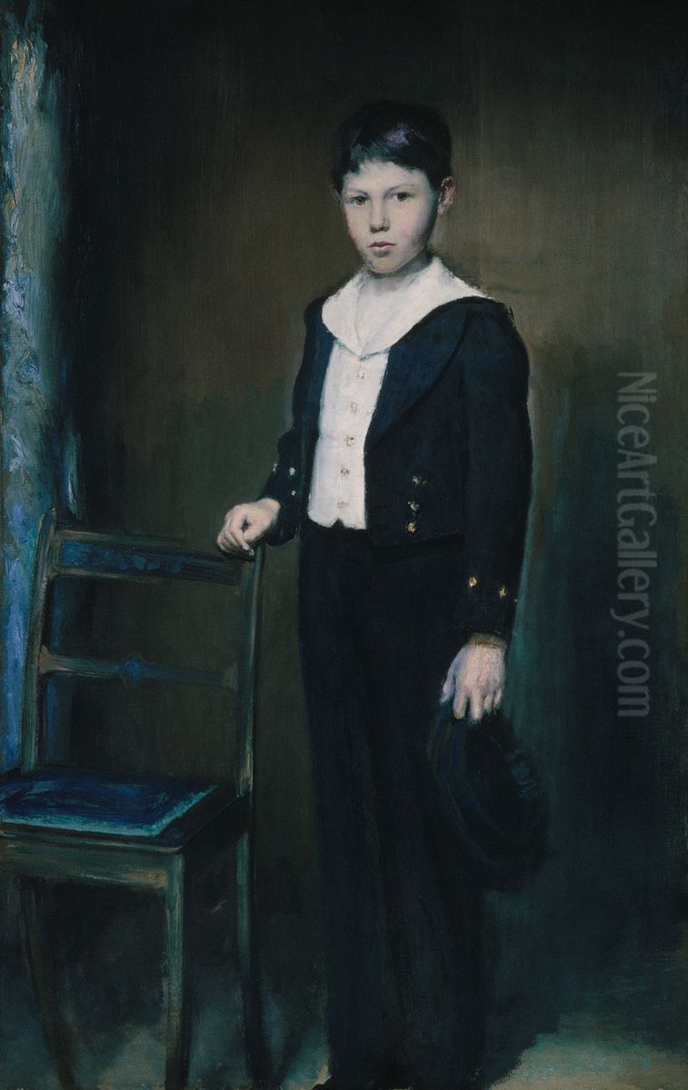 Alexander Stewart Wetherill Oil Painting by Alfred Quinton Collins