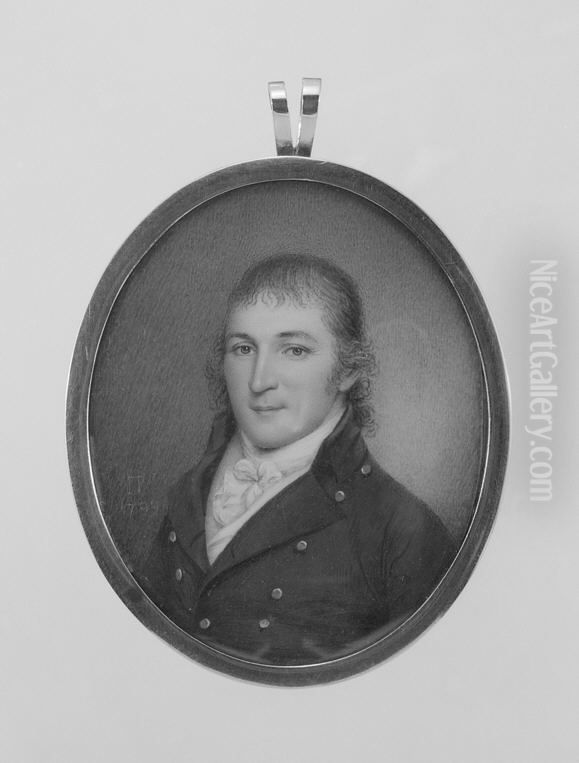 Portrait of a Gentleman Oil Painting by James Peale