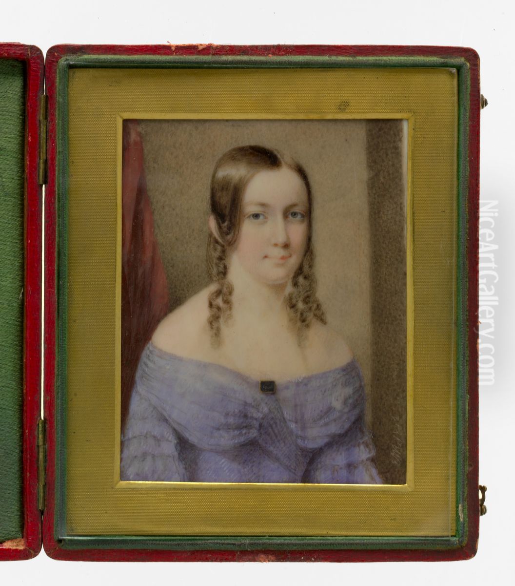 Portrait of a Lady Oil Painting by Edward Dalton Marchant