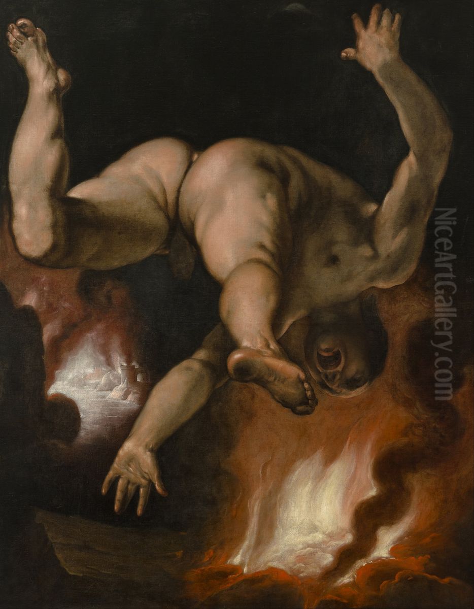 461) Oil Painting by Cornelis van Haarlem