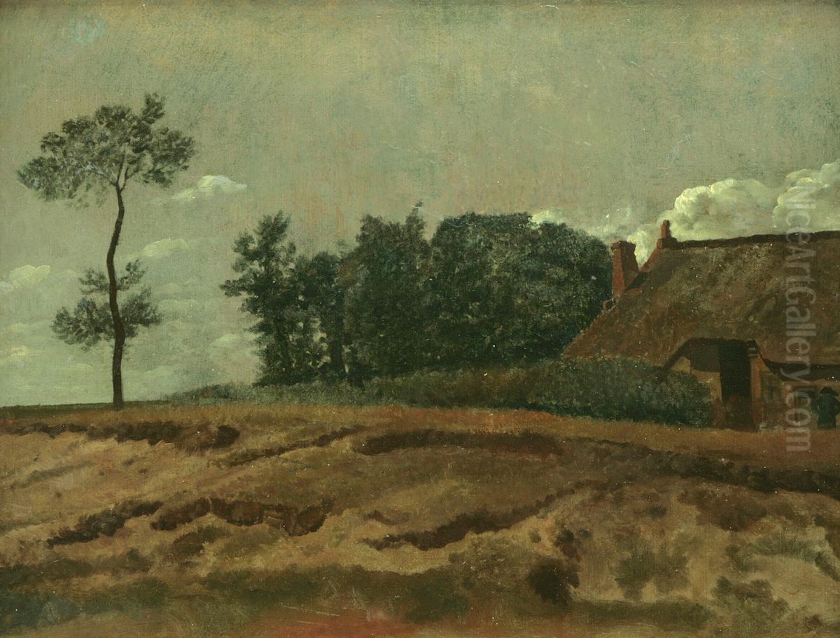 Gelders landschap Oil Painting by Wouter Johannes van Troostwijk
