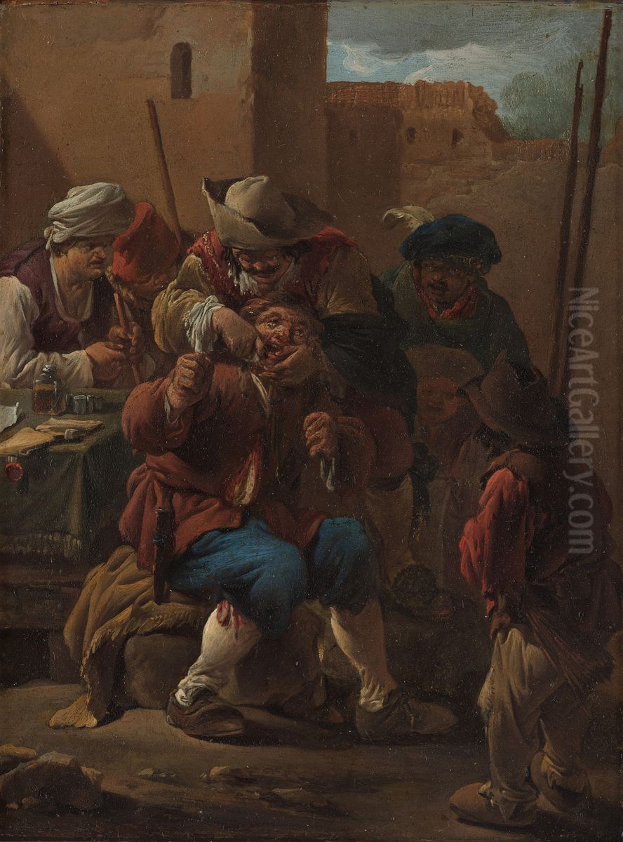 De kiezentrekker Oil Painting by Andries Both