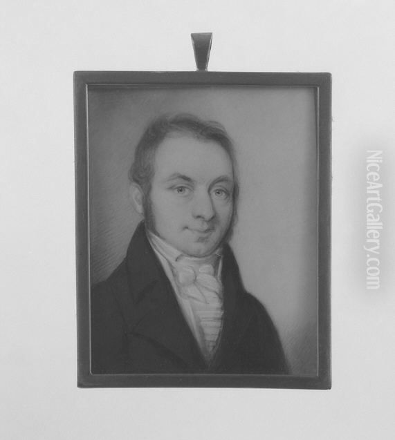 James Fowle Baldwin Oil Painting by Elkanah Tisdale