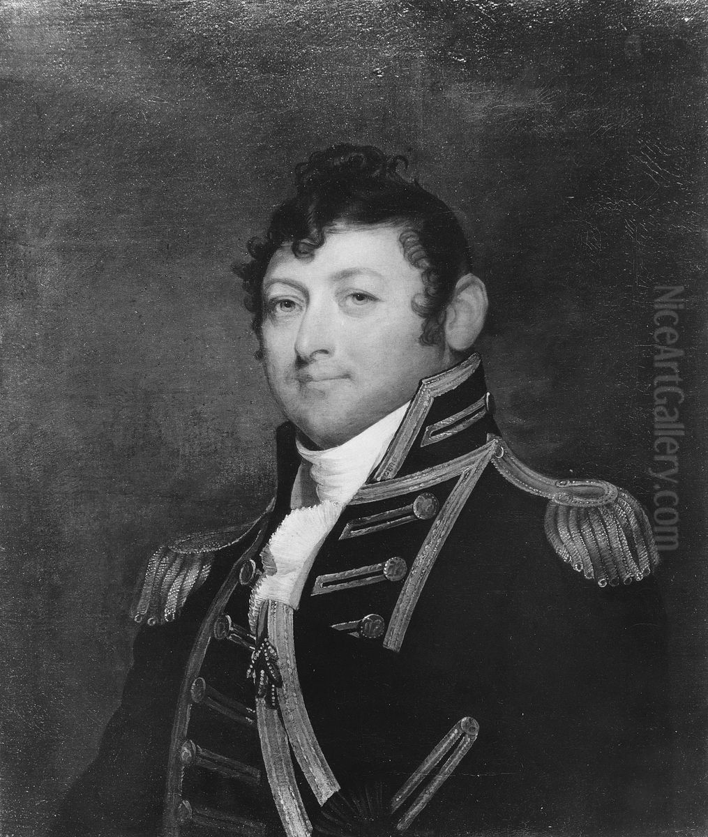 Commodore Isaac Hull Oil Painting by Gilbert Stuart