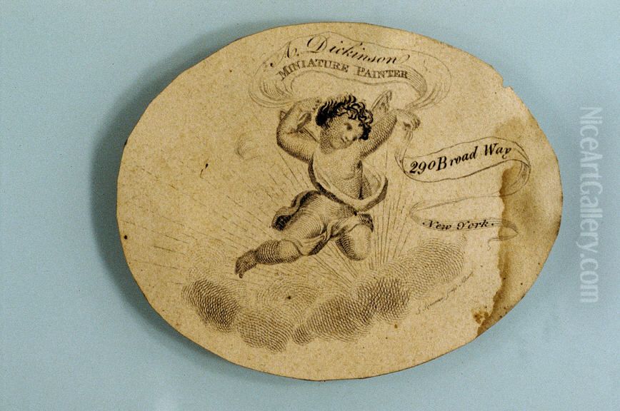 Portrait of a Gentleman Oil Painting by Anson Dickinson