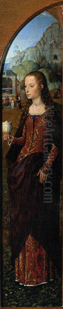 Mary Magdalen Oil Painting by (manner of) Memling, Hans