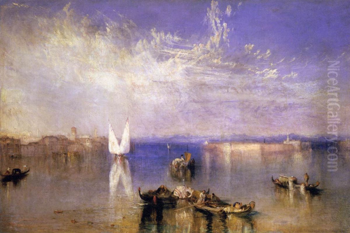 Campo Santo Oil Painting by J. M. W. Turner