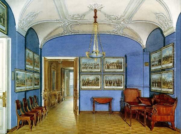 Kamerdinerskaa Nikolaa I Oil Painting by Eduard Hau