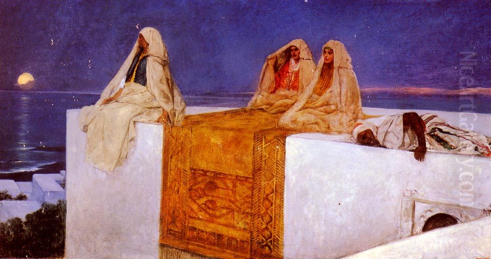 Arabian Nights Oil Painting by Jean-Joseph Benjamin-Constant
