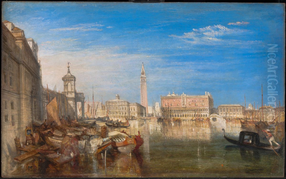 Canaletti Painting Oil Painting by J. M. W. Turner