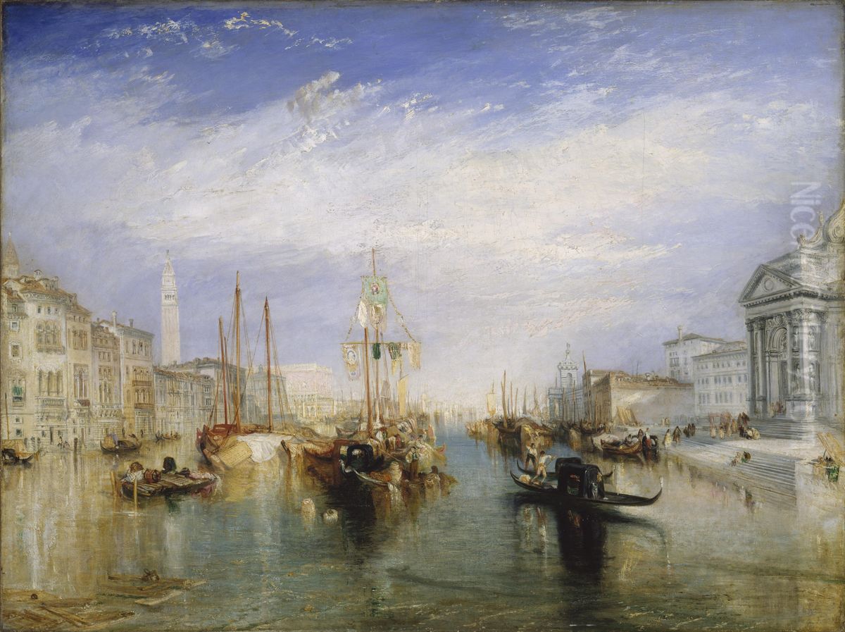 Venice, from the Porch of Madonna della Salute Oil Painting by J. M. W. Turner