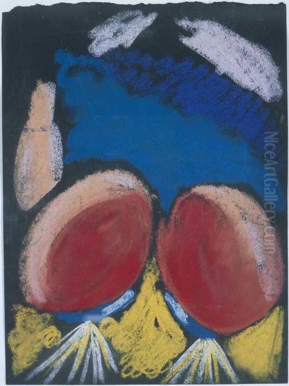 Composition Oil Painting by Theo van Doesburg