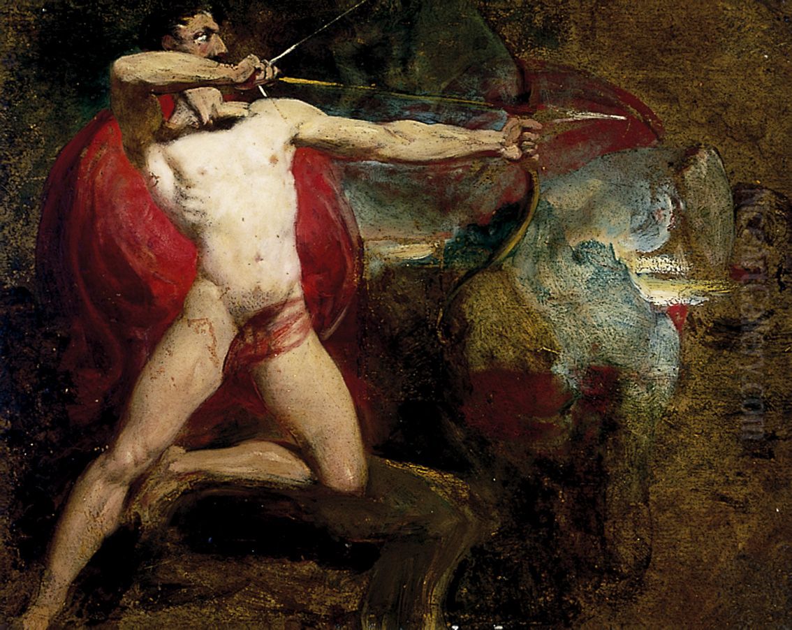 Study for the Bowman Oil Painting by William Etty