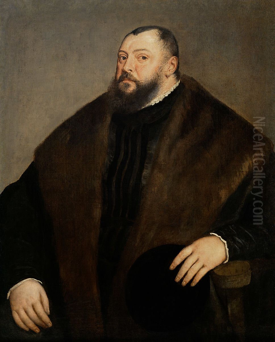 John Frederick, Elector of Saxony Oil Painting by Titian