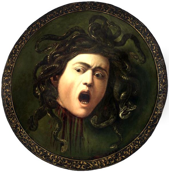 Medusa Murtola Oil Painting by Caravaggio