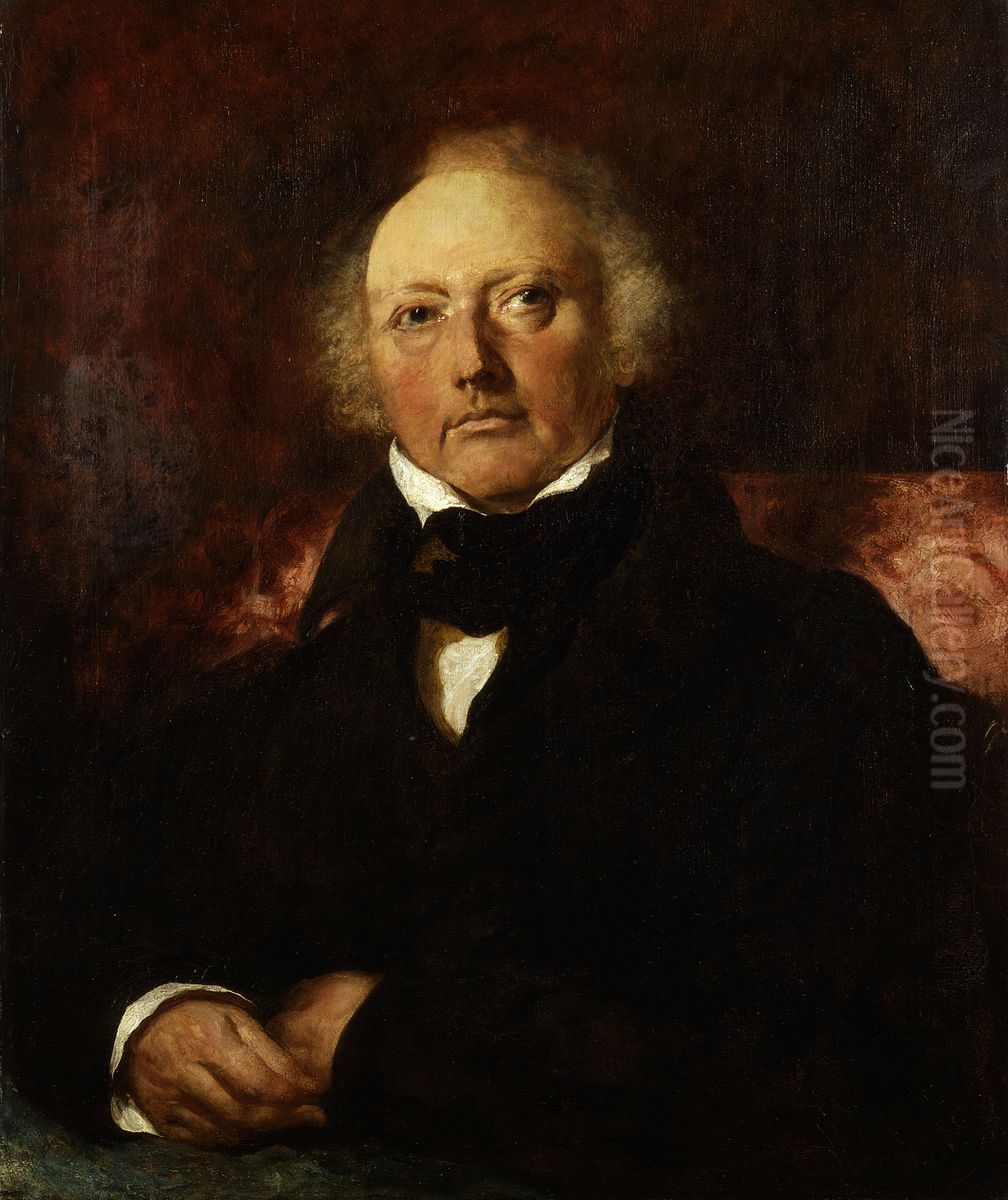 Portrait of James Atkinson Oil Painting by William Etty