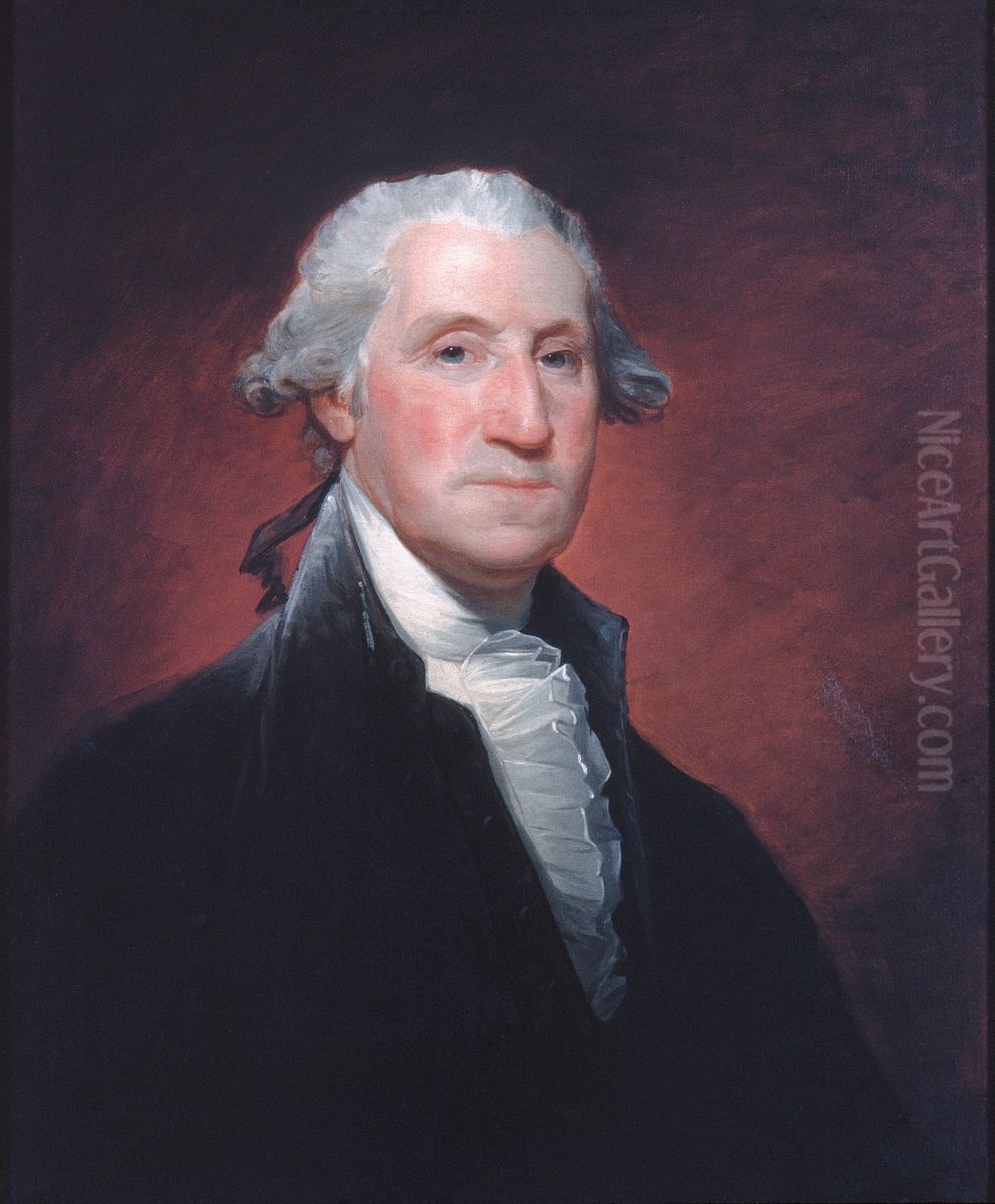 George Washington Oil Painting by Gilbert Stuart