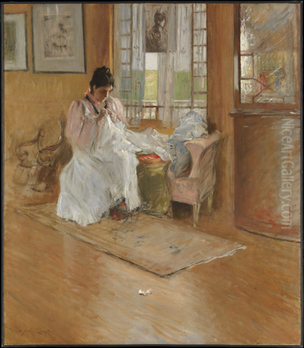 For the Little One Oil Painting by William Merritt Chase