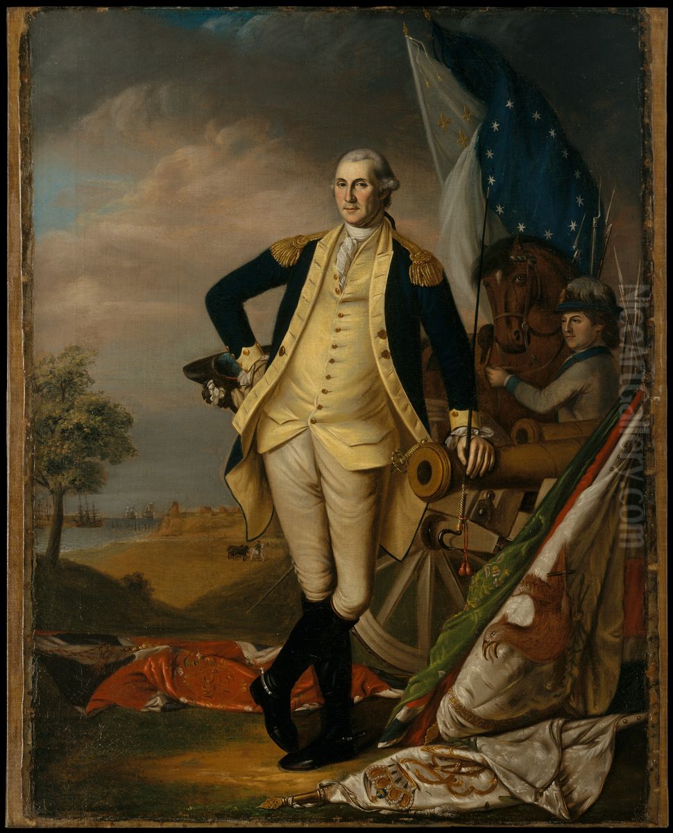 George Washington Oil Painting by James Peale