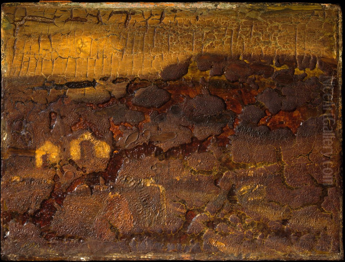 Curfew Hour Oil Painting by Albert Pinkham Ryder