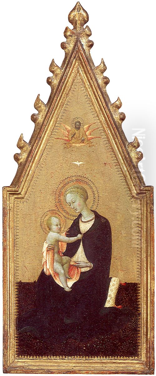 Madonna of Humility Oil Painting by Stefano di Giovanni