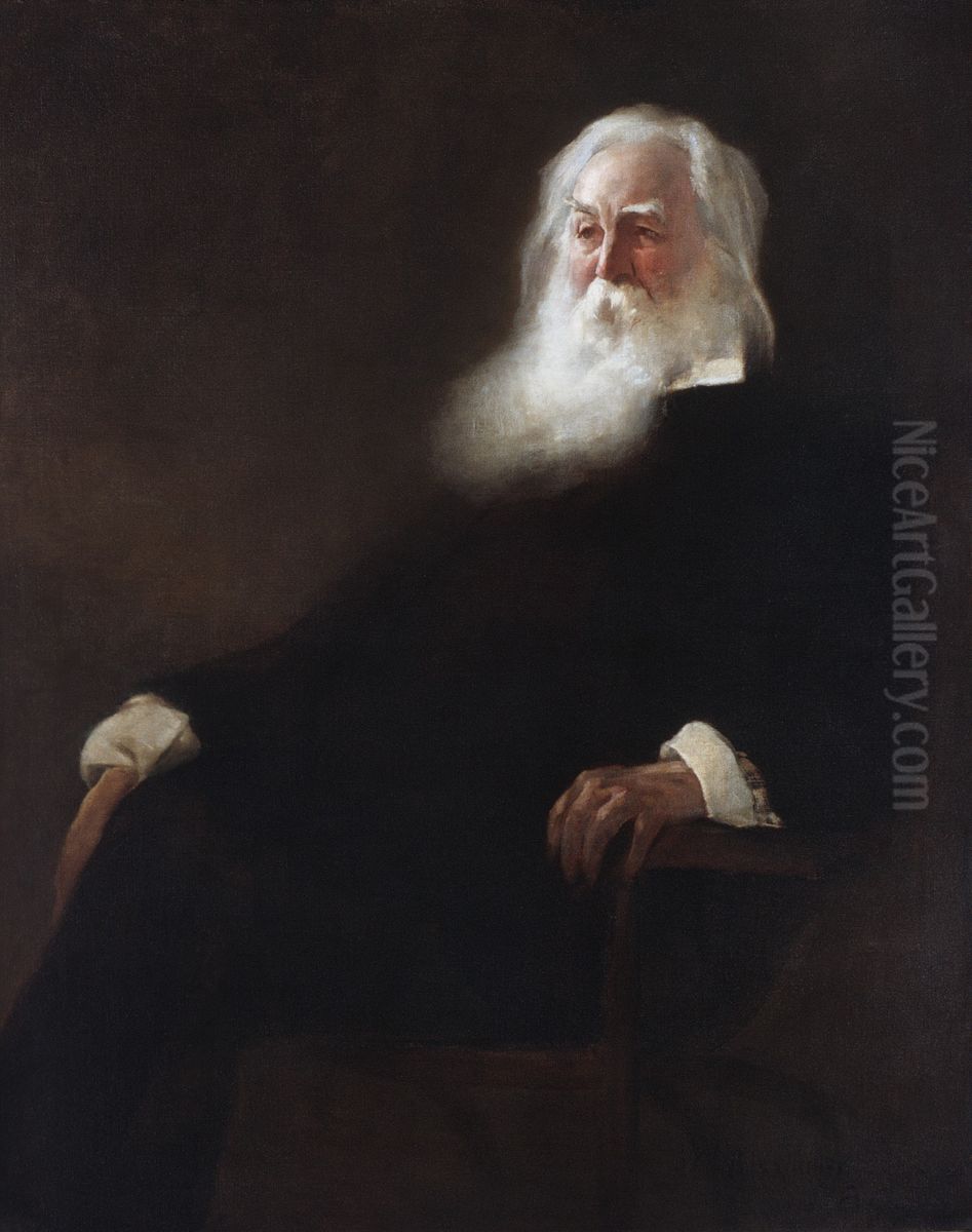 Walt Whitman Oil Painting by John White Alexander