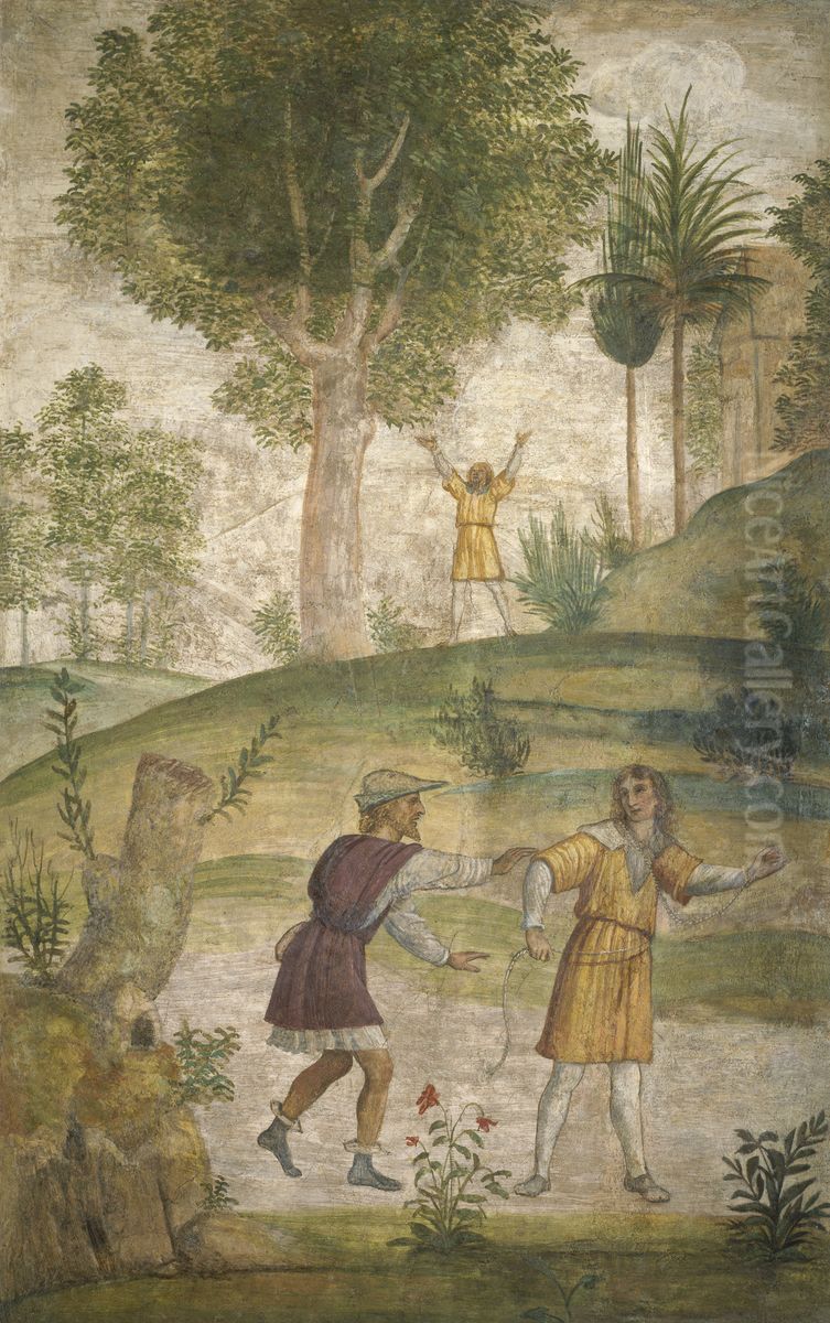 The Despair of Cephalus Oil Painting by Bernardino Luini