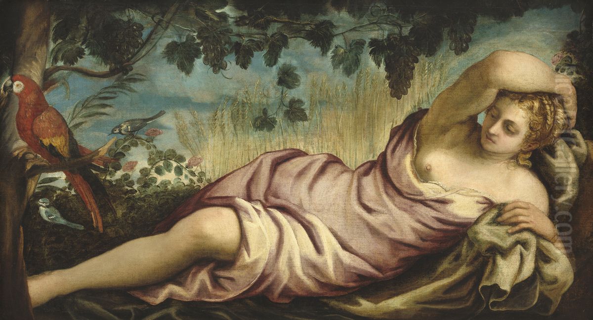 Summer Oil Painting by Jacopo Tintoretto