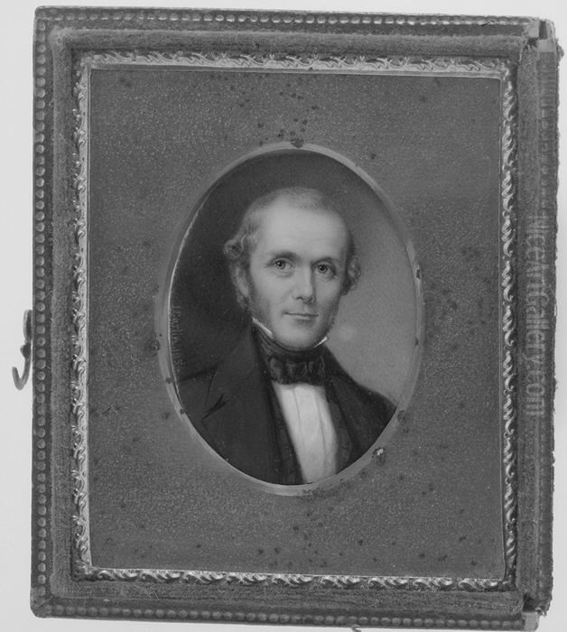 Portrait of a Gentleman Oil Painting by John Carlin