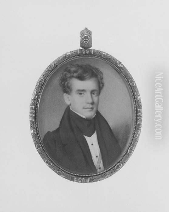 James O. Owens Oil Painting by John Wood Dodge