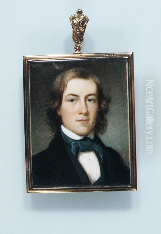 Portrait of a Gentleman Oil Painting by Thomas Seir Cummings