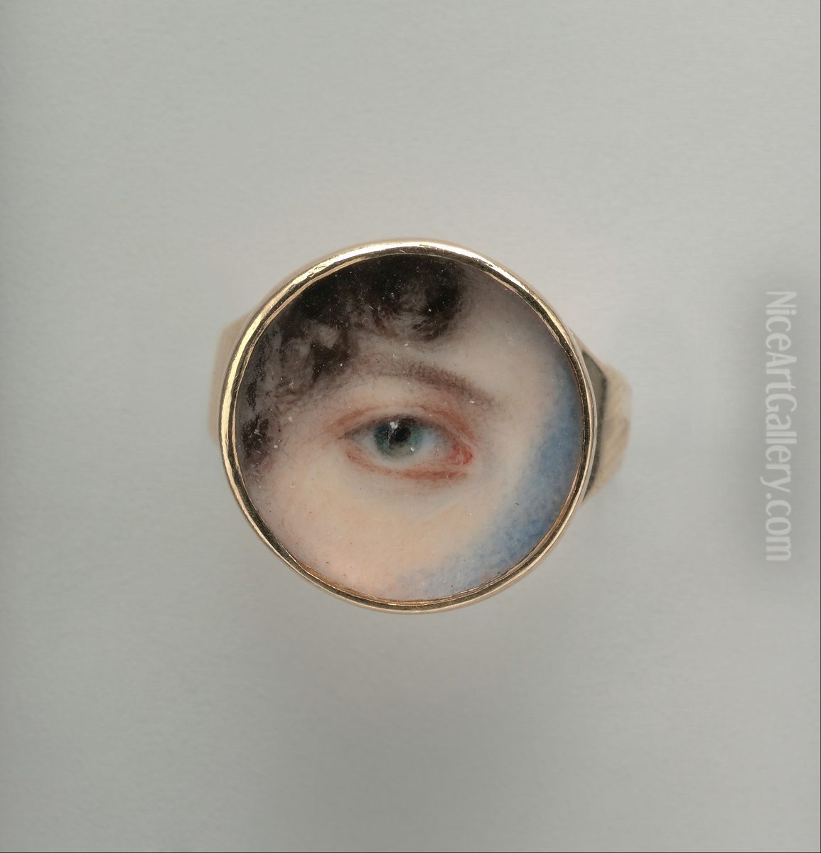 Eye of Maria Miles Heyward Oil Painting by Edward Greene Malbone