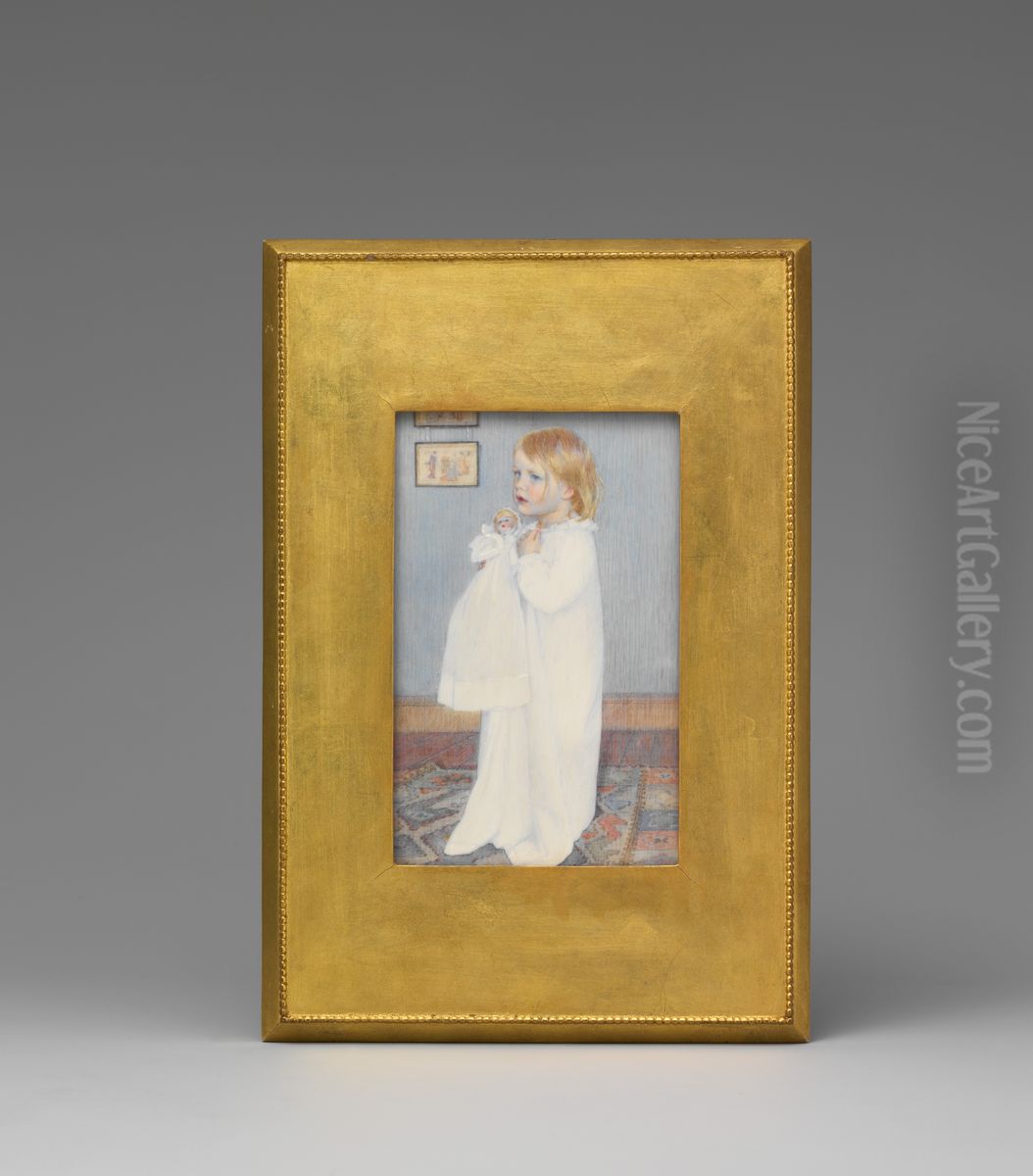 Clara B. Fuller Oil Painting by Lucia Fairchild Fuller