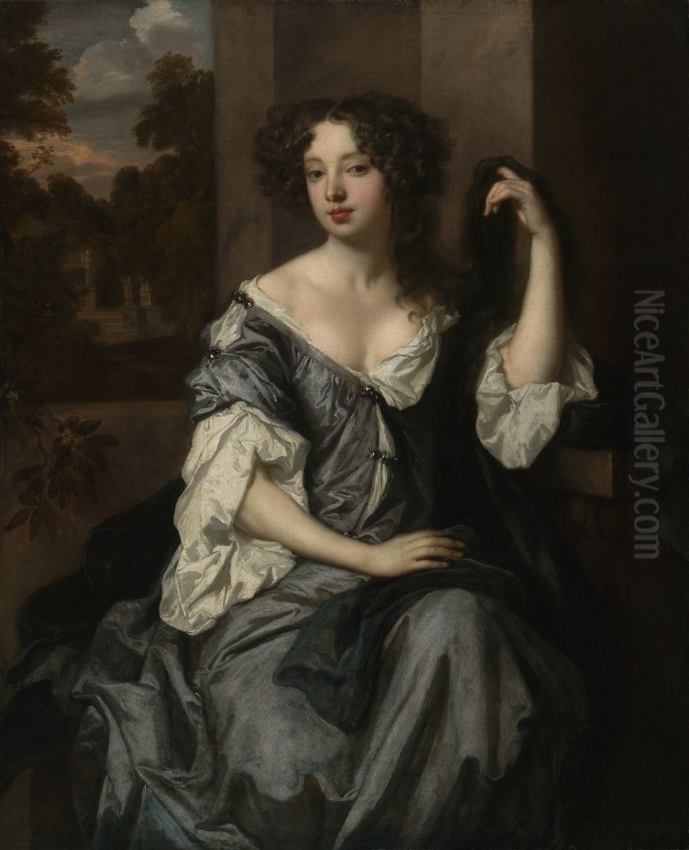 Portrait of Louise de Keroualle, Duchess of Portsmouth Oil Painting by Peter Lely