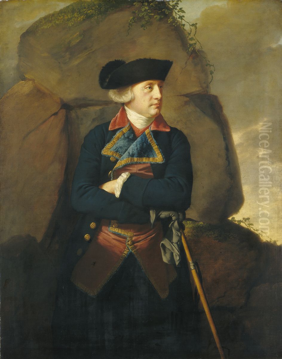 Portrait of a Gentleman Oil Painting by Joseph Wright of Derby
